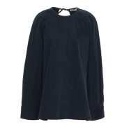 Acne Studios Cotton-blend sateen tunic 长袖T恤