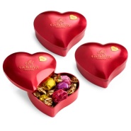 Godiva 歌帝梵 2020年珍藏版情人节巧克力心形罐装 3件套 12颗/件