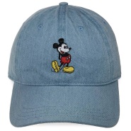 Disney 迪士尼 米奇牛仔蓝色棒球帽