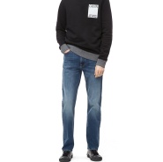 Calvin Klein 男士休闲直筒牛仔裤