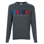 KENZO logo贴花男士套头衫