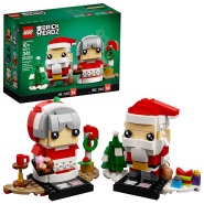 LEGO 乐高 方头仔系列 圣诞老爷爷和老奶奶套装 40274