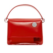 Kara  PVC 红色迷你包包
