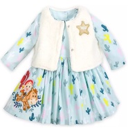Disney 迪士尼 玩具总动员 宝宝连衣裙背心套装