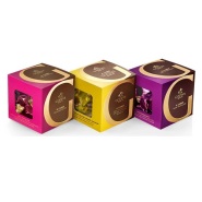 Godiva 歌帝梵 牛奶&焦糖黑巧克力立方盒 3件 22个/件