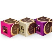 Godiva 歌帝梵 牛奶黑巧克力和香草巧克力方块盒 3件 22个/件