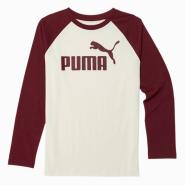 【额外8折】Puma 彪马 No.1 大童款拼色长袖T恤