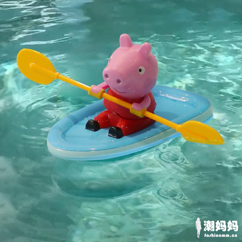 小猪佩奇划水沐浴玩具