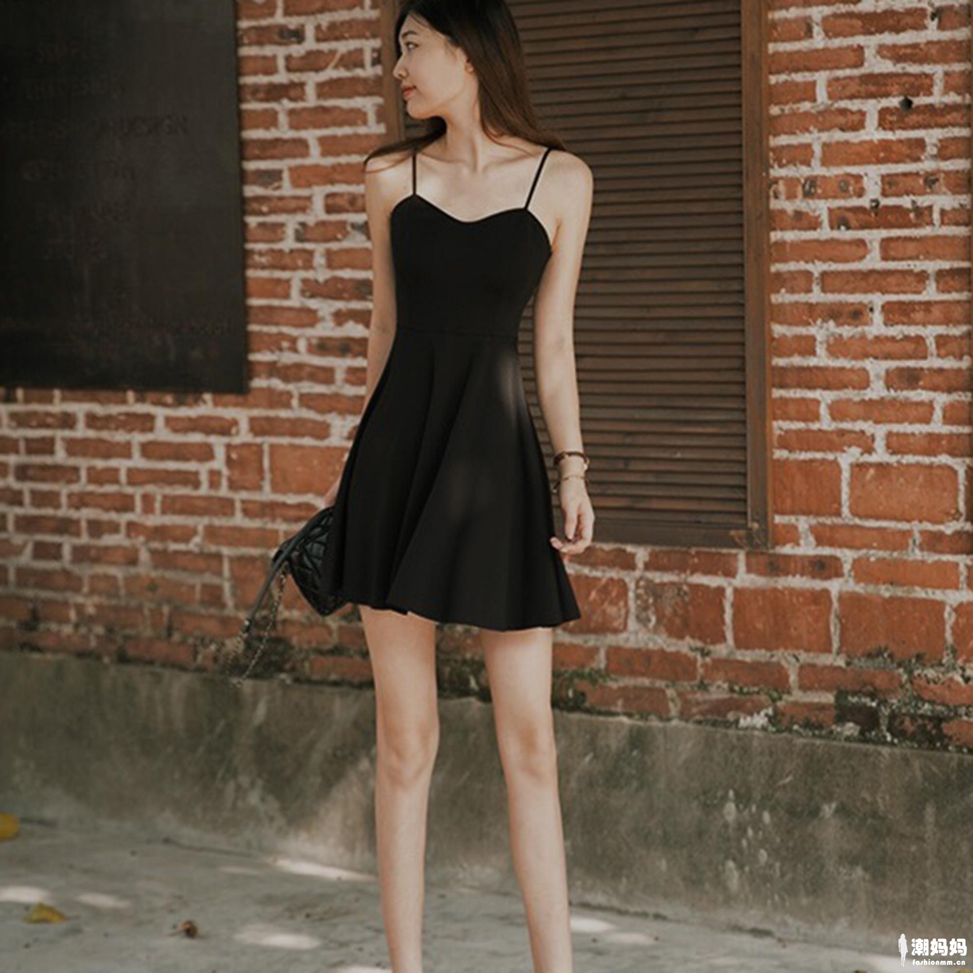 优雅小黑裙，高端又不失气质