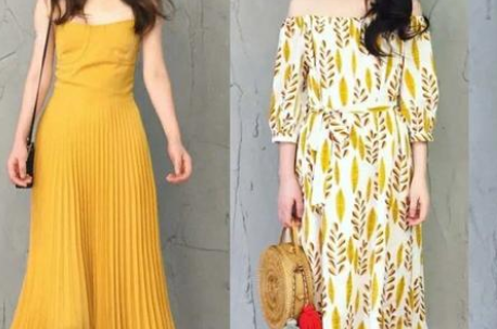 有什么好看的黄色连衣裙？推荐几款好看的黄色连衣裙