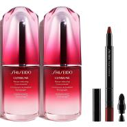 【8.5折】Shiseido 资生堂 红腰子30ml*2+唇膏套装（价值$175)