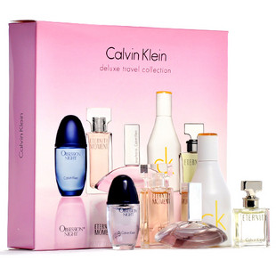 Calvin KleinCK 永恒/迷情/迷恋/喜欢你女士香水五件套装礼盒